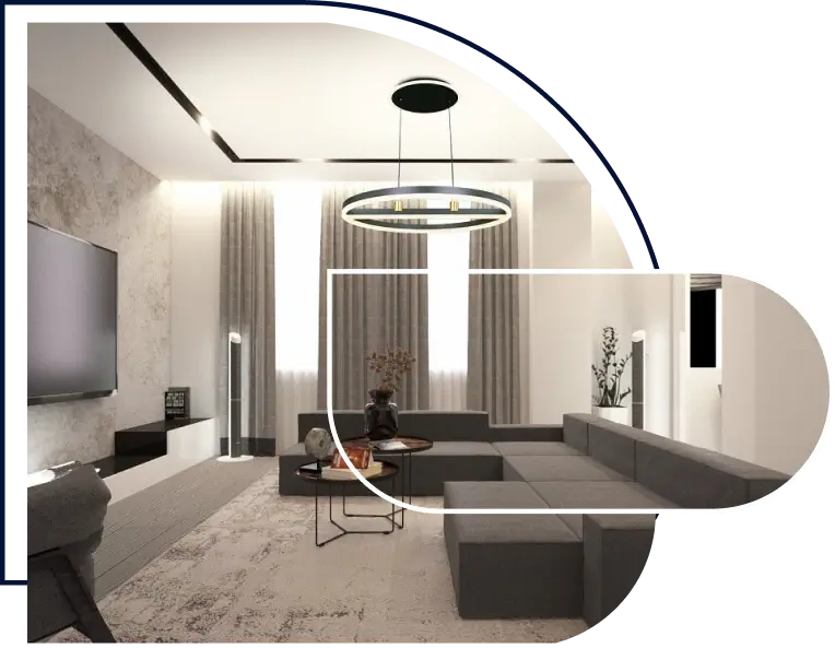 Living Room Curtains in Dubai
