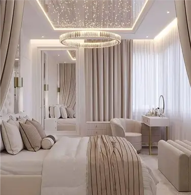 Luxury Bedroom Curtains in Dubai