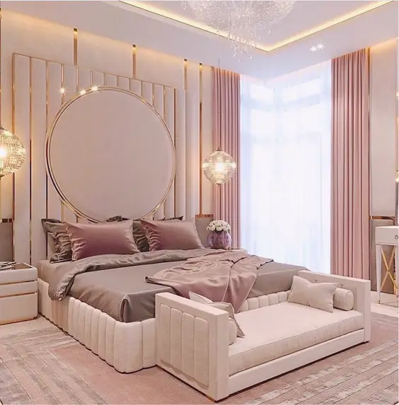 Pink Curtains in Dubai