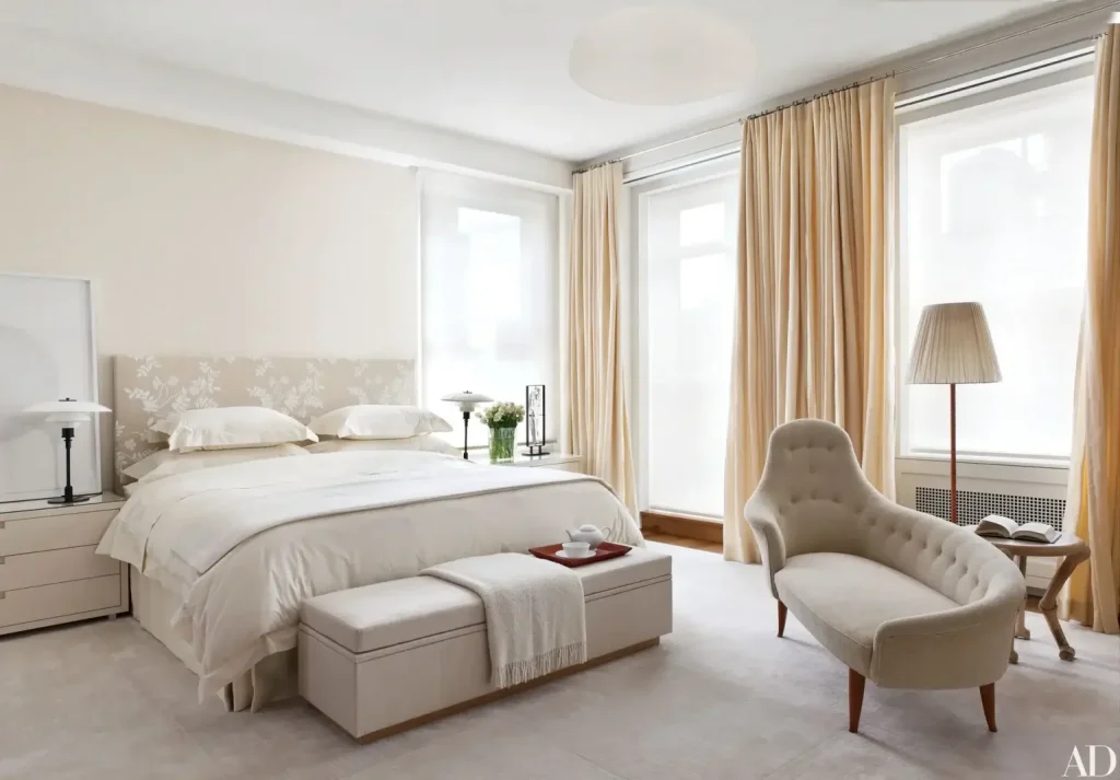 Beige window Curtains in Dubai