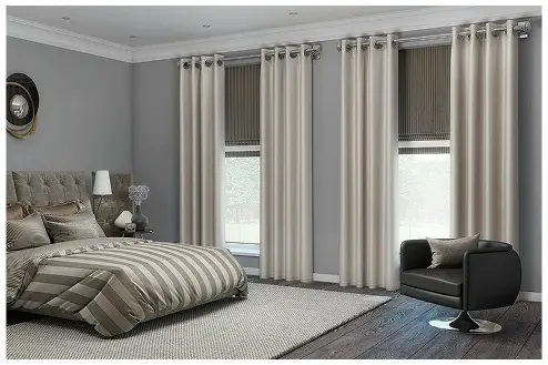 Bedroom Eyelet Curtains Dubai