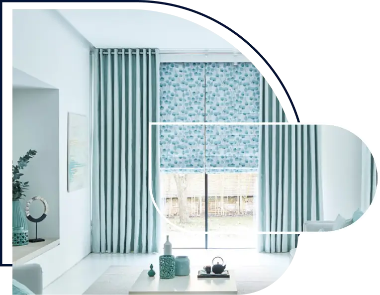 Modern Eyelet Curtains in Dubai