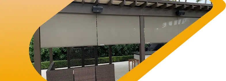 Outdoor Blinds in Dubai