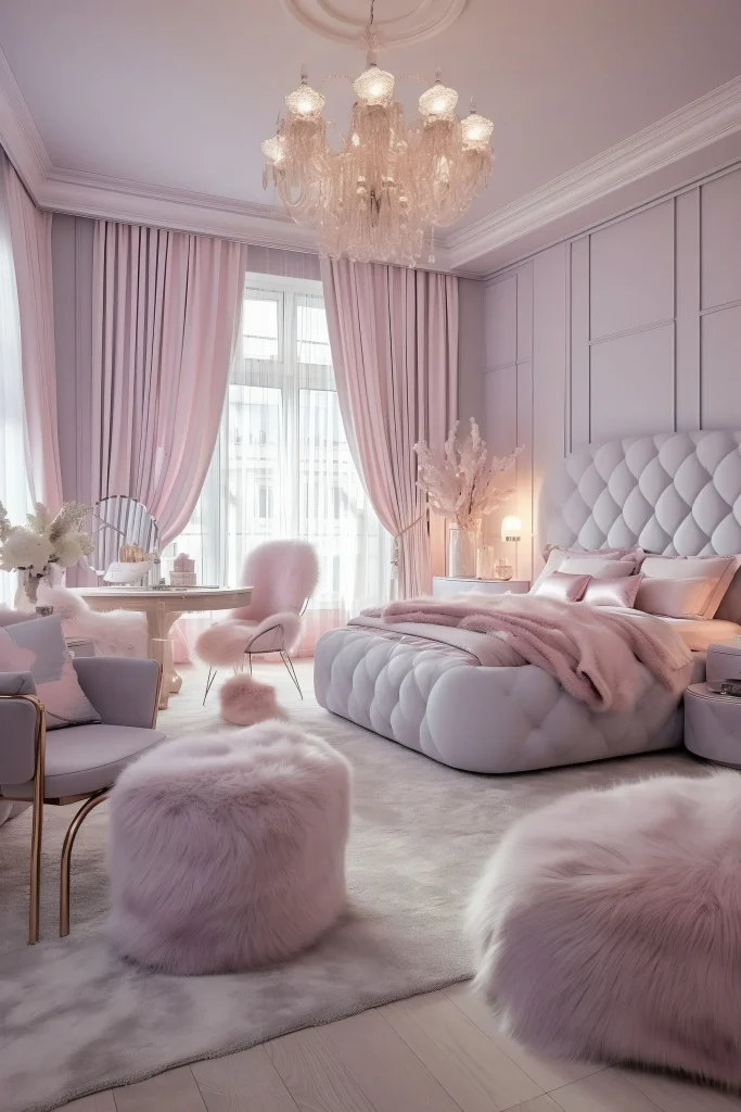 Pink Curtains in Dubai