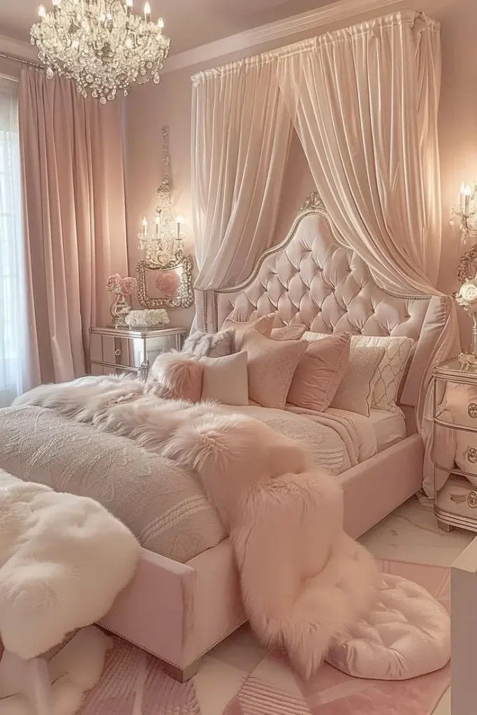 Pink Curtains in Dubai
