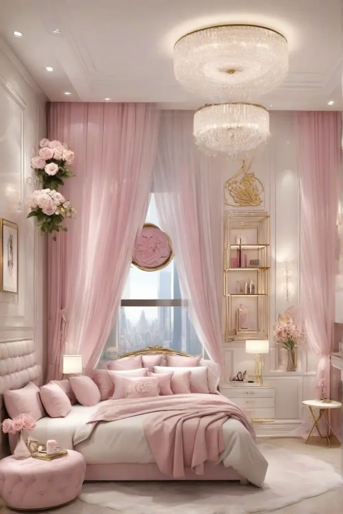 Pink Curtains in Dubai