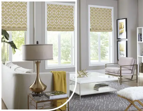 Roman Blinds in Dubai Home