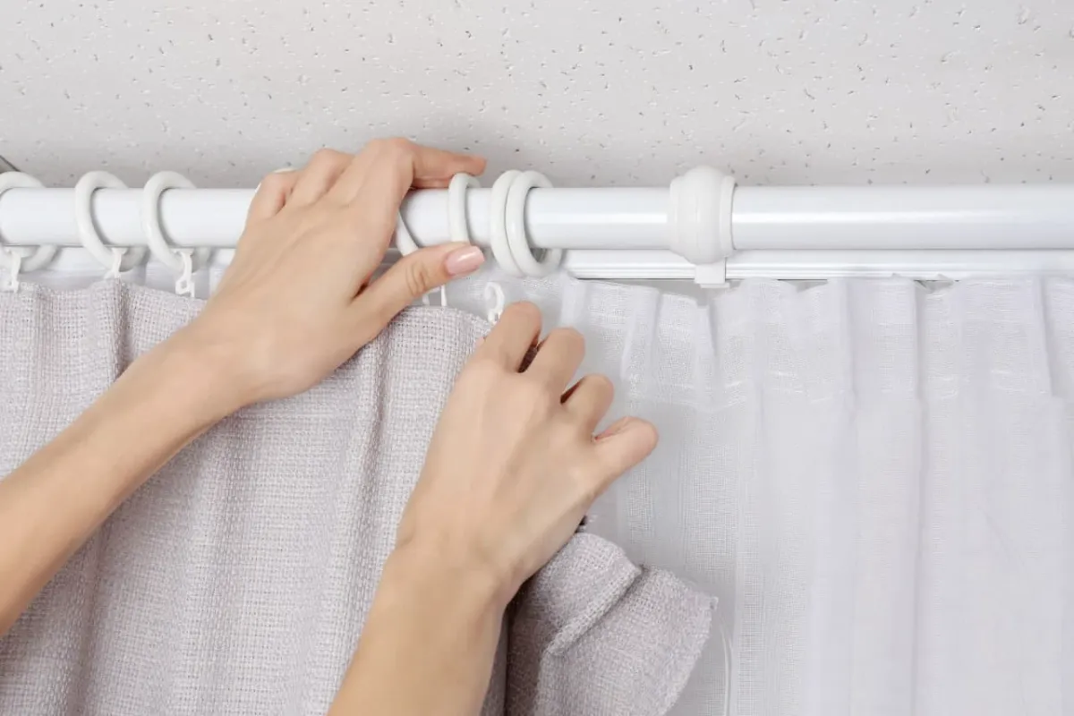 Rod Attachment Methods How to Hang a Curtain Rod Quickly | Simple DIY Method 2026
