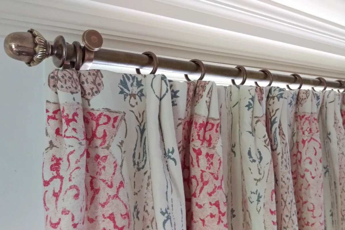 How to Hang Pinch Pleat Curtains