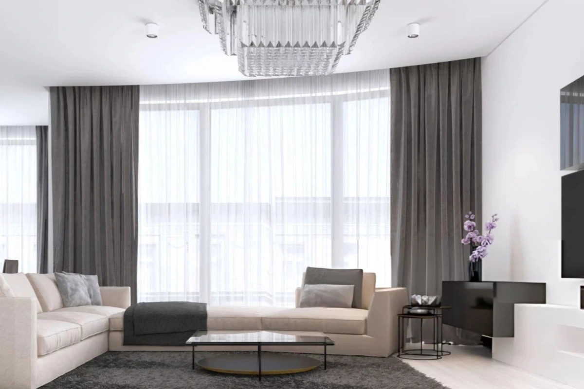 How to Style Sheer Curtains