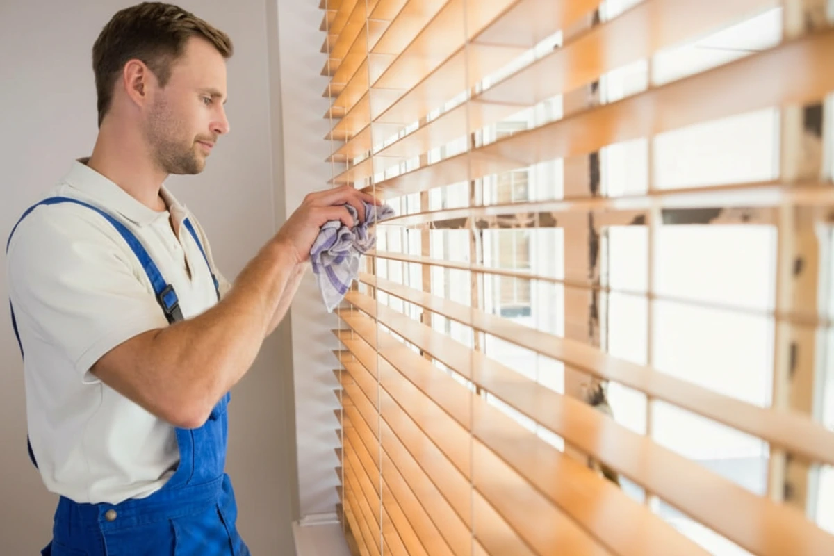 How to Clean Faux Wood Blinds