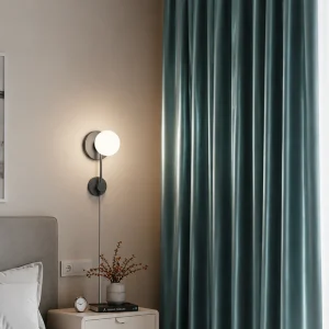 Silk curtains